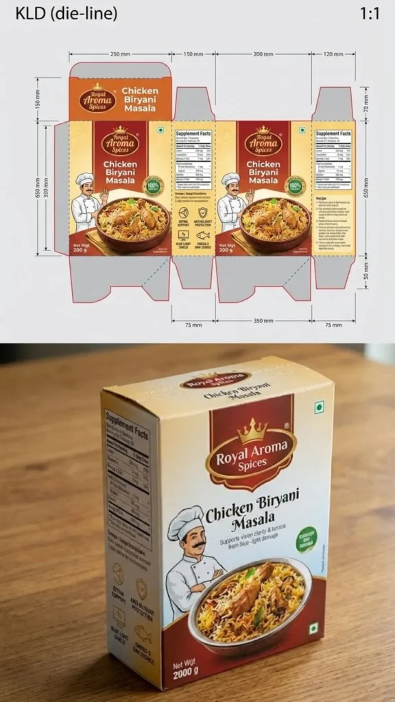 Packaging design service